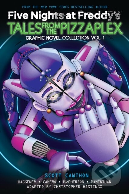 Kniha: Five Nights at Freddy's: Tales from the Pizzaplex (Christopher Hastings). GRAPHIX, 2025 Kniha: Five Nights at Freddy's: Tales from the Pizzaplex (Christopher Hastings). GRAPHIX, 2025