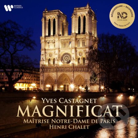 Hudební CD: Maitrise Notre-dame De Paris: Magnificat (Warner Music). Warner Music, 2025 Hudební CD: Maitrise Notre-dame De Paris: Magnificat (Warner Music). Warner Music, 2025