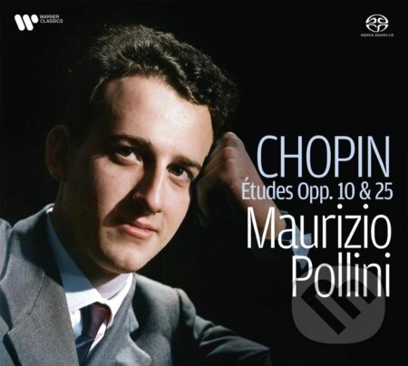 Hudební CD: Frédéric Chopin: 24 Études (Maurizio Pollini) (Warner Music). Warner Music, 2025 Hudební CD: Frédéric Chopin: 24 Études (Maurizio Pollini) (Warner Music). Warner Music, 2025