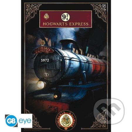 Harry Potter Plagát Maxi Bradavický expres (ABYstyle). ABYstyle, 2025 Harry Potter Plagát Maxi Bradavický expres (ABYstyle). ABYstyle, 2025