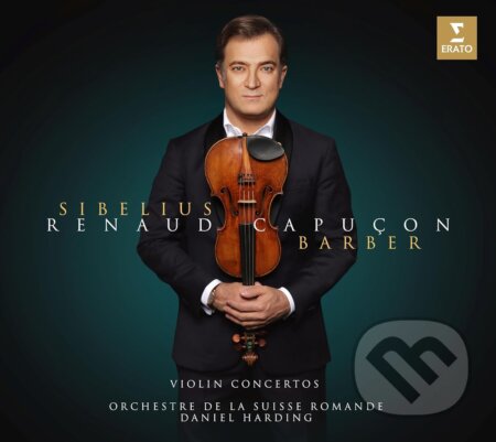 Hudební CD: Renaud Capuçon: Sibelius, Barber Violin Concertos Various (Warner Music). Warner Music, 2025 Hudební CD: Renaud Capuçon: Sibelius, Barber Violin Concertos Various (Warner Music). Warner Music, 2025