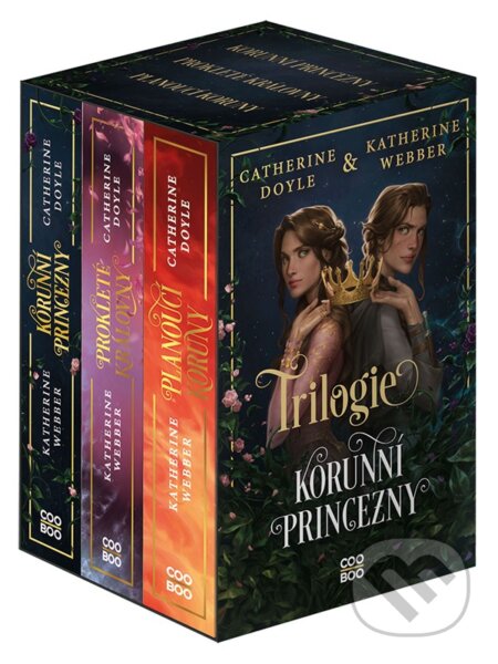 Kniha: Korunní princezny - box (Katherine Webber a Catherine Doyle). CooBoo CZ, 2025 Kniha: Korunní princezny - box (Katherine Webber a Catherine Doyle). CooBoo CZ, 2025
