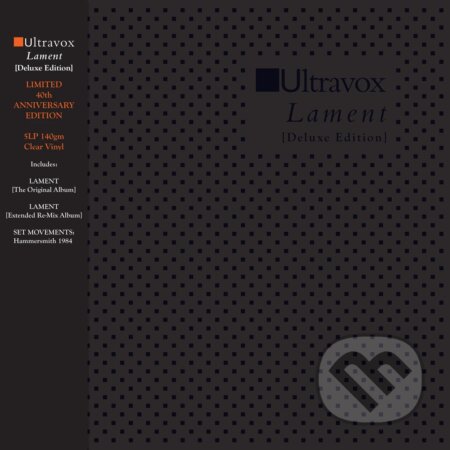 Hudobné CD: Ultravox: Lament / Clear LP (Hudobné albumy). Hudobné albumy, 2024 Hudobné CD: Ultravox: Lament / Clear LP (Hudobné albumy). Hudobné albumy, 2024