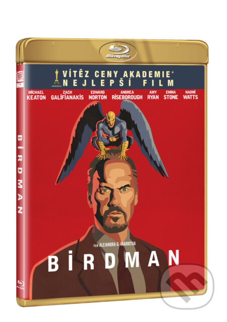 Film: Birdman (Alejandro González Iñárritu, Alejandro González Iňárritu a Inárritu Alejandro González) (Blu-ray). Magicbox, 2025 Film: Birdman (Alejandro González Iñárritu, Alejandro González Iňárritu a Inárritu Alejandro González) (Blu-ray). Magicbox, 2025