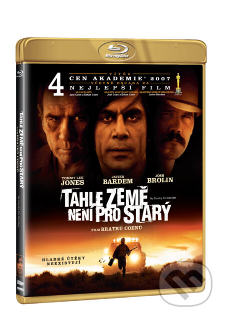 Film: Tahle země není pro starý (Ethan Coen a Joel Coen) (Blu-ray). Magicbox, 2025 Film: Tahle země není pro starý (Ethan Coen a Joel Coen) (Blu-ray). Magicbox, 2025
