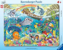Puzzle: Přátelé z oceánu (Ravensburger). Ravensburger, 2025 Puzzle: Přátelé z oceánu (Ravensburger). Ravensburger, 2025