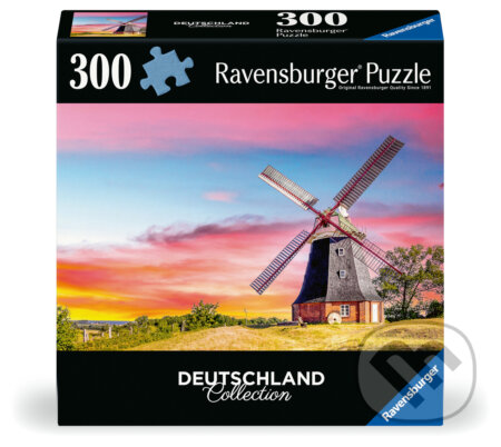 Puzzle: Větrný mlýn (Ravensburger). Ravensburger, 2025 Puzzle: Větrný mlýn (Ravensburger). Ravensburger, 2025