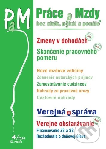 Kniha: Práce, odvody a mzdy bez chyb, pokut a penále 4/2025 (Poradca s.r.o.). Poradca s.r.o., 2025 Kniha: Práce, odvody a mzdy bez chyb, pokut a penále 4/2025 (Poradca s.r.o.). Poradca s.r.o., 2025