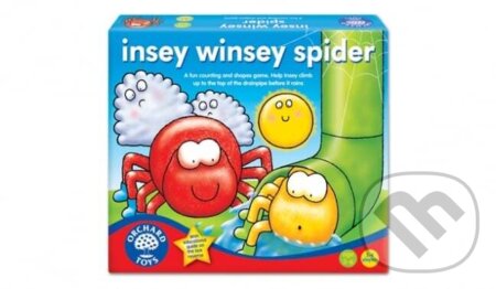 Společenská hra: Insey Winsey Spider (Lezie pavúk, lezie) (Orchard Toys). Orchard Toys, 2025 Společenská hra: Insey Winsey Spider (Lezie pavúk, lezie) (Orchard Toys). Orchard Toys, 2025
