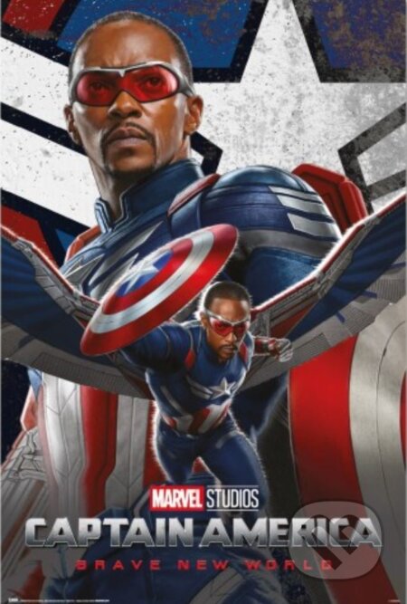 Plagát Marvel - Captain America: Nový lepší svet (Marvel). Marvel, 2025 Plagát Marvel - Captain America: Nový lepší svet (Marvel). Marvel, 2025