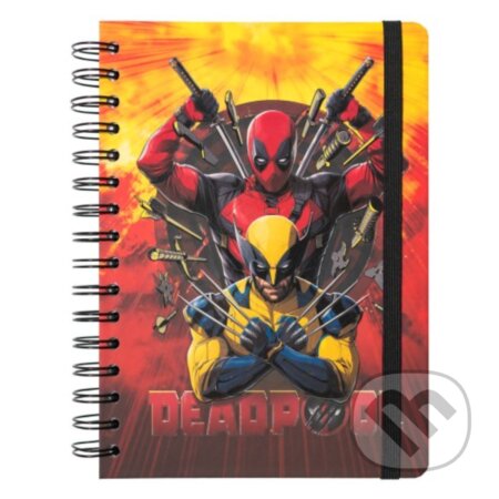 Poznámkový blok Marvel Deadpool: Postavy (Marvel). Marvel, 2025 Poznámkový blok Marvel Deadpool: Postavy (Marvel). Marvel, 2025