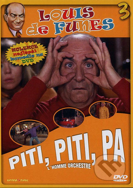 Film: Louis de Funés - Piti, piti, pá (Serge Korber) (DVD). Hollywood, 2008 Film: Louis de Funés - Piti, piti, pá (Serge Korber) (DVD). Hollywood, 2008