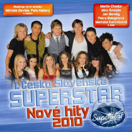 Hudobné CD: V.A.: 1.CESKO-SLOVENSKA SUPERSTAR-NOVE HITY (). , 2010 Hudobné CD: V.A.: 1.CESKO-SLOVENSKA SUPERSTAR-NOVE HITY (). , 2010