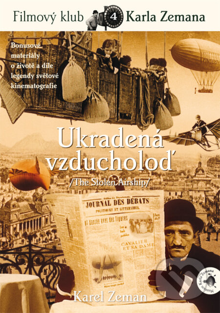 Film: Ukradená vzducholoď (Karel Zeman) (DVD). , 2013 Film: Ukradená vzducholoď (Karel Zeman) (DVD). , 2013