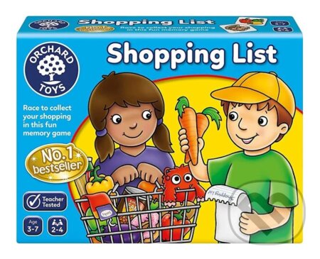 Společenská hra: Shopping List (Nákupný zoznam) (Orchard Toys). Orchard Toys Společenská hra: Shopping List (Nákupný zoznam) (Orchard Toys). Orchard Toys