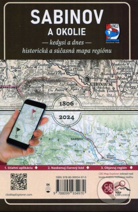 Kniha: Sabinov a okolie (VKÚ Harmanec). VKÚ Harmanec, 2024 Kniha: Sabinov a okolie (VKÚ Harmanec). VKÚ Harmanec, 2024