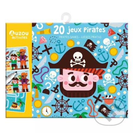 Společenská hra: AUZOU 20 hier a aktivít s fixkou PIRÁTI (AUZOU). AUZOU, 2024 Společenská hra: AUZOU 20 hier a aktivít s fixkou PIRÁTI (AUZOU). AUZOU, 2024