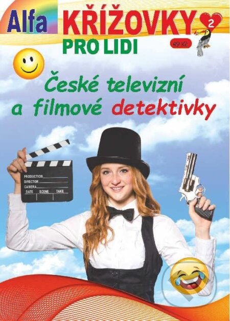 Kniha: Křížovky pro lidi 2/2025 - České TV a filmové detektivky (neuveden). Alfasoft, 2025 Kniha: Křížovky pro lidi 2/2025 - České TV a filmové detektivky (neuveden). Alfasoft, 2025