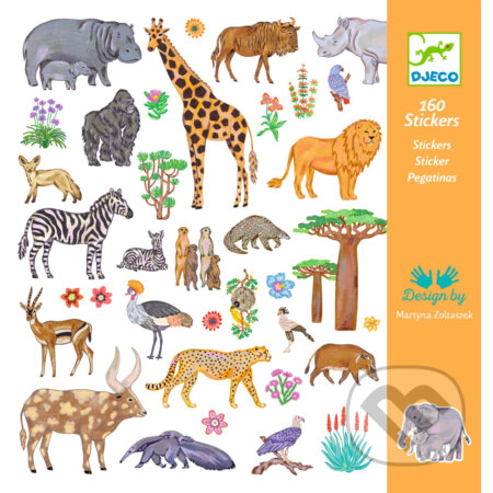 Samolepky: Kenya (Djeco). Djeco, 2025 Samolepky: Kenya (Djeco). Djeco, 2025