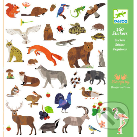 Spoločenská hra: Samolepky: Fauna (Djeco). Djeco, 2025 Spoločenská hra: Samolepky: Fauna (Djeco). Djeco, 2025