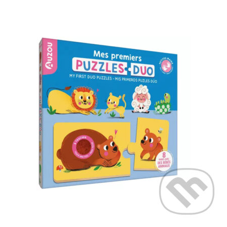 Společenská hra: AUZOU Moje prvé dotykové hmatové puzzle - Zvieracia rodina (AUZOU). AUZOU, 2024 Společenská hra: AUZOU Moje prvé dotykové hmatové puzzle - Zvieracia rodina (AUZOU). AUZOU, 2024