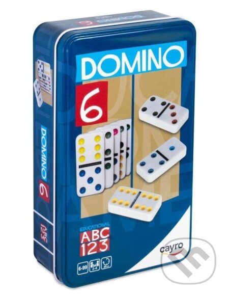 Společenská hra: Domino Double 6 Color (Cayro). Cayro, 2025 Společenská hra: Domino Double 6 Color (Cayro). Cayro, 2025