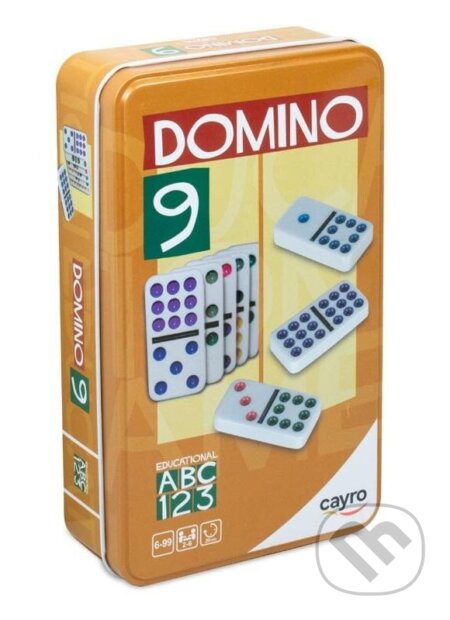 Společenská hra: Domino Double 9 Color (Cayro). Cayro, 2025 Společenská hra: Domino Double 9 Color (Cayro). Cayro, 2025