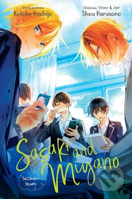 Kniha: Sasaki and Miyano: Second-Years, Vol. 2 (Shou Harusono, Kevin Steinbach a Kotoko Hachijo). Yen Press, 2023 Kniha: Sasaki and Miyano: Second-Years, Vol. 2 (Shou Harusono, Kevin Steinbach a Kotoko Hachijo). Yen Press, 2023