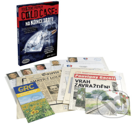 Spoločenská hra: Odložené případy: Na konci trati (Ravensburger). Ravensburger, 2025 Spoločenská hra: Odložené případy: Na konci trati (Ravensburger). Ravensburger, 2025