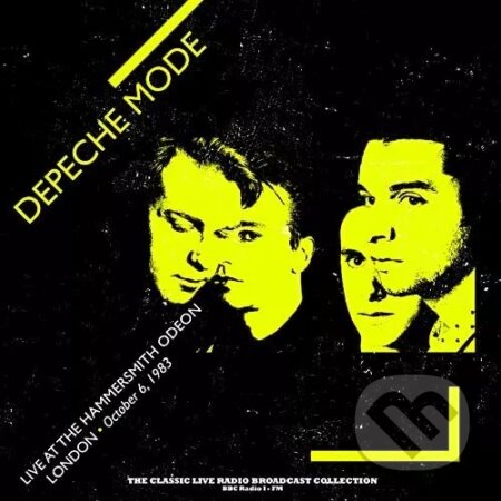 Hudobné CD: Depeche Mode: Live At Hammersmith Odeon, London 1983 (Yellow) LP (Fermata CZ). Fermata CZ, 2025 Hudobné CD: Depeche Mode: Live At Hammersmith Odeon, London 1983 (Yellow) LP (Fermata CZ). Fermata CZ, 2025