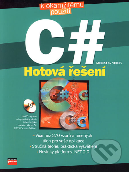 Kniha: C# (Miroslav Virius). Computer Press, 2006 Kniha: C# (Miroslav Virius). Computer Press, 2006