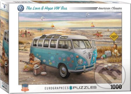 VW Autobus Láska a naděje - Greg Giordano, EuroGraphics, 2017