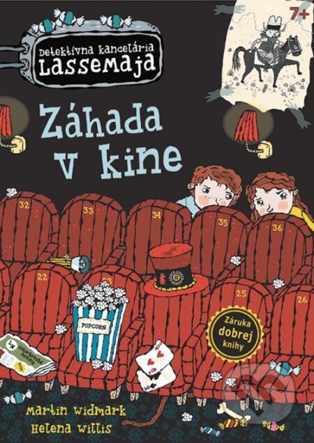 Kniha: Záhada v kine (Helena Willis a Martin Widmark). Verbarium, 2017 Kniha: Záhada v kine (Helena Willis a Martin Widmark). Verbarium, 2017