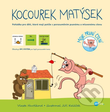 Kniha: Kocourek Matýsek – s piktogramy (Vlasta Hurtíková). Edika, 2017 Kniha: Kocourek Matýsek – s piktogramy (Vlasta Hurtíková). Edika, 2017