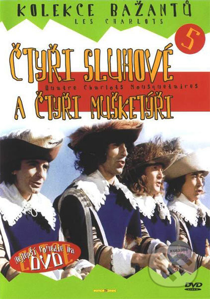 Film: Čtyři sluhové a čtyři mušketýři (André Hunebelle) (DVD). Intersonic Film: Čtyři sluhové a čtyři mušketýři (André Hunebelle) (DVD). Intersonic