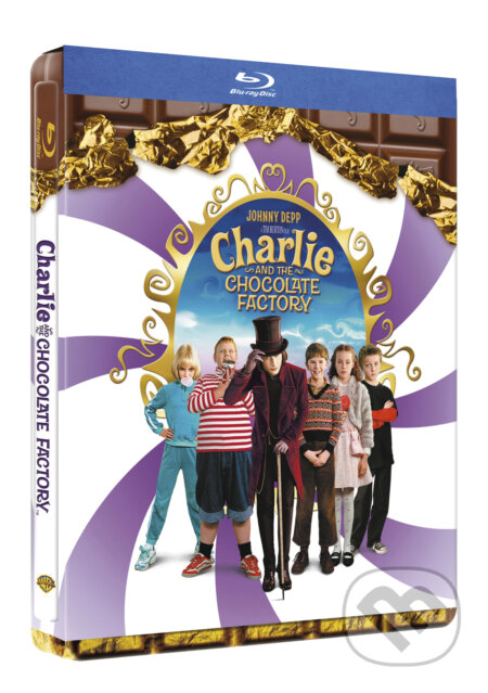 Film: Karlík a továrna na čokoládu Steelbook (Tim Burton) (Steelbook). Magicbox, 2017 Film: Karlík a továrna na čokoládu Steelbook (Tim Burton) (Steelbook). Magicbox, 2017