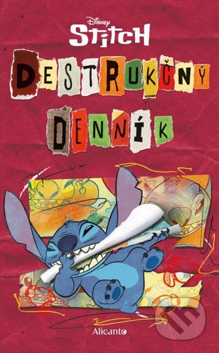 Kniha: Stitch - Deštrukčný denník (Alicanto). Alicanto, 2025 Kniha: Stitch - Deštrukčný denník (Alicanto). Alicanto, 2025