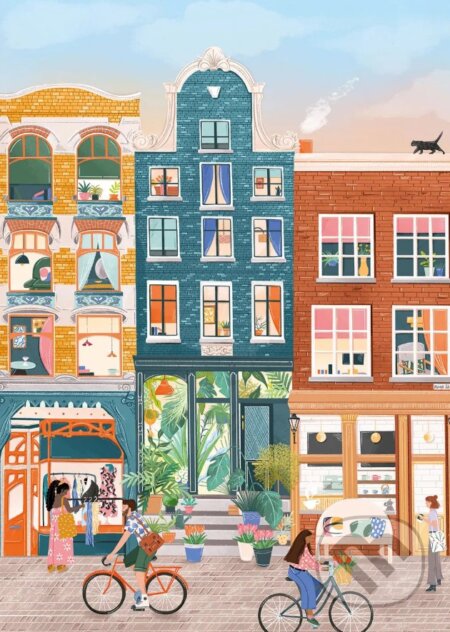 Puzzle: Deväť ulíc, Amsterdam (Katy Simply). Pieces & Peace Puzzle: Deväť ulíc, Amsterdam (Katy Simply). Pieces & Peace