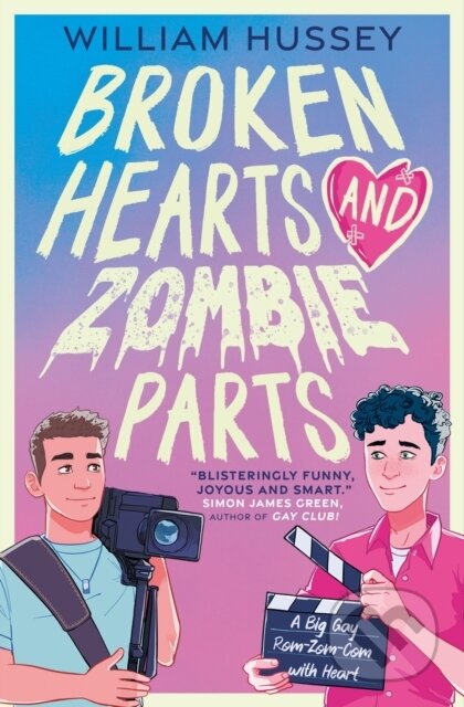 Kniha: Broken Hearts & Zombie Parts (William Hussey). Usborne, 2023 Kniha: Broken Hearts & Zombie Parts (William Hussey). Usborne, 2023