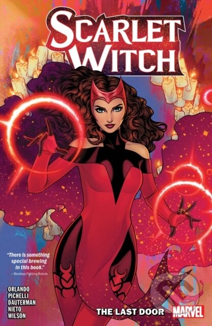 Kniha: Scarlet Witch by Steve Orlando Vol. 1: The Last Door (Steve Orlando). , 2023 Kniha: Scarlet Witch by Steve Orlando Vol. 1: The Last Door (Steve Orlando). , 2023