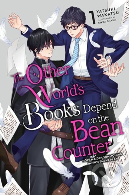 Kniha: The Other World's Books Depend on the Bean Counter, Vol. 1 (light novel) (Jenny Murphy, Kikka Ohashi a Yatsuki Wakatsu). Yen Press, 2024 Kniha: The Other World's Books Depend on the Bean Counter, Vol. 1 (light novel) (Jenny Murphy, Kikka Ohashi a Yatsuki Wakatsu). Yen Press, 2024
