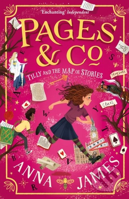 Kniha: Pages & Co.: Tilly and the Map of Stories (Anna James). HarperCollins, 2021 Kniha: Pages & Co.: Tilly and the Map of Stories (Anna James). HarperCollins, 2021