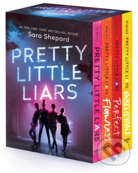Kniha: Pretty Little Liars 4-Book Paperback Box Set (Sara Shepard). HarperCollins, 2022 Kniha: Pretty Little Liars 4-Book Paperback Box Set (Sara Shepard). HarperCollins, 2022
