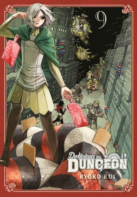 Kniha: Delicious in Dungeon, Vol. 9 (Abigail Blackman, Ryoko Kui a Taylor Engel). Yen Press, 2021 Kniha: Delicious in Dungeon, Vol. 9 (Abigail Blackman, Ryoko Kui a Taylor Engel). Yen Press, 2021
