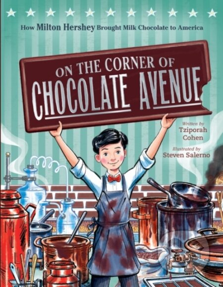 Kniha: On the Corner of Chocolate Avenue (Tziporah Cohen). Clarion Books, 2022 Kniha: On the Corner of Chocolate Avenue (Tziporah Cohen). Clarion Books, 2022