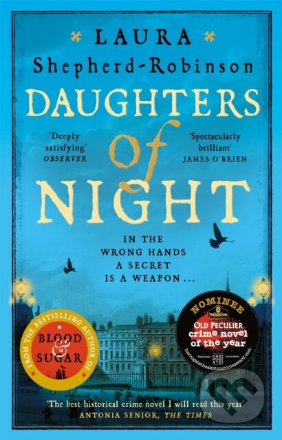 Kniha: Daughters of Night (Laura Shepherd-Robinson). Pan Books, 2022 Kniha: Daughters of Night (Laura Shepherd-Robinson). Pan Books, 2022