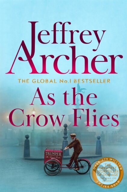 Kniha: As the Crow Flies (Jeffrey Archer). Pan Books, 2022 Kniha: As the Crow Flies (Jeffrey Archer). Pan Books, 2022