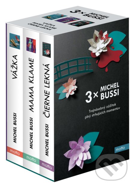 Kniha: Séria detektívok: Vážka, Mama klame, Čierne lekná (Michel Bussi). Motto, 2017 Kniha: Séria detektívok: Vážka, Mama klame, Čierne lekná (Michel Bussi). Motto, 2017