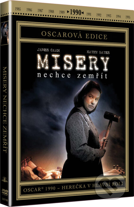 Film: Misery nechce zemřít (Rob Reiner) (DVD). Hollywood, 2015 Film: Misery nechce zemřít (Rob Reiner) (DVD). Hollywood, 2015