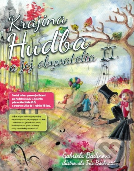 Kniha: Krajina Hudba a jej obyvatelia II. (Gabriela Badinová). Hronka, 2017 Kniha: Krajina Hudba a jej obyvatelia II. (Gabriela Badinová). Hronka, 2017